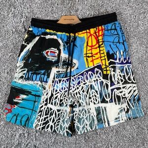 Reason x Basquiat Swim Shorts Men's Size XL Designer Beach Summer Activewear